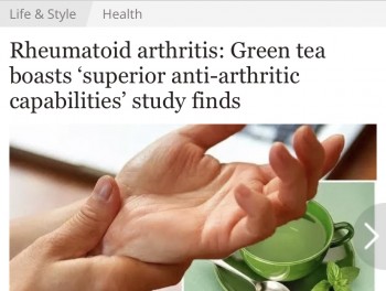 Rheumatoid arthritis: Green tea boasts ‘superior anti-arthritic capabilities’ study finds