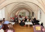 Afternoon Tea in The Undercroft at Priory House Tea Rooms