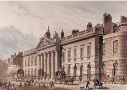 The East India Company headquarters in London