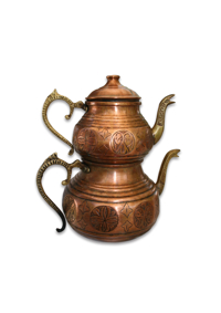 Old fashioned tea kettle
