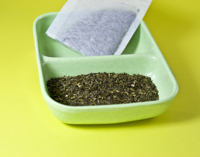 Teabag and loose leaf tea