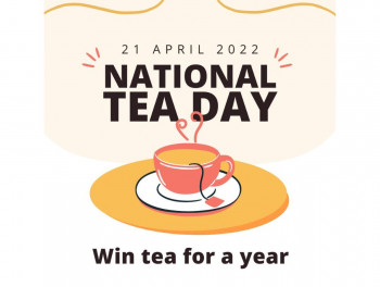 Happy National Tea Day - Giveaway - Win tea for a year!